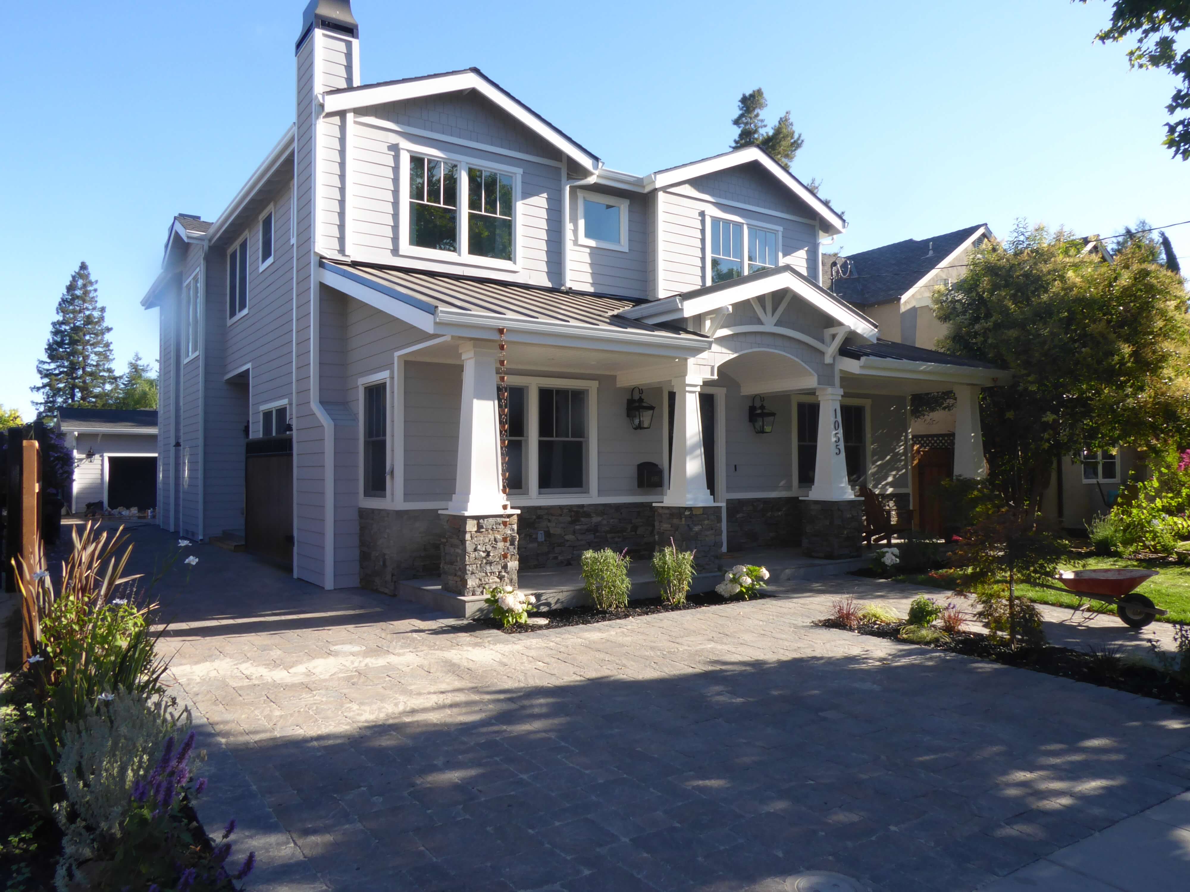 New home built by Bay Area Design and Construction, residential construction specialists.